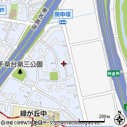 神奈川県横浜市青葉区千草台47-30周辺の地図