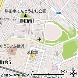 神奈川県横浜市都筑区勝田南1丁目16-5周辺の地図