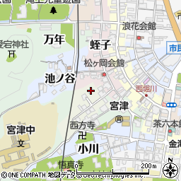 京都府宮津市万年新地854-3周辺の地図