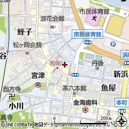 京都府宮津市河原1852周辺の地図