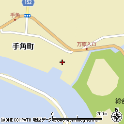島根県松江市手角町3周辺の地図