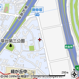 神奈川県横浜市青葉区千草台47-31周辺の地図