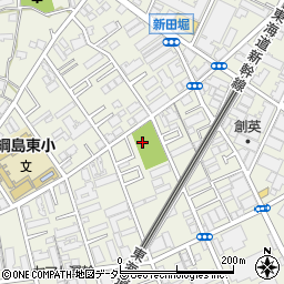 神奈川県横浜市港北区綱島東周辺の地図