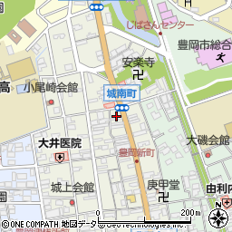 兵庫県豊岡市城南町11-4周辺の地図