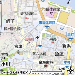京都府宮津市河原1858周辺の地図