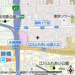 株式会社キナン　川崎営業所周辺の地図