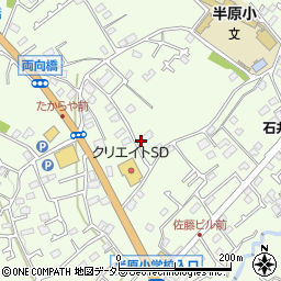神奈川県愛甲郡愛川町半原3880周辺の地図