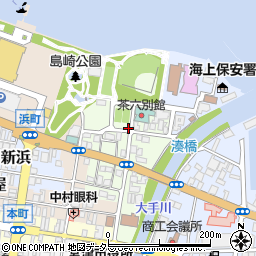 京都府宮津市島崎周辺の地図