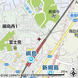 NINE 綱島店周辺の地図