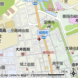 兵庫県豊岡市城南町10-4周辺の地図