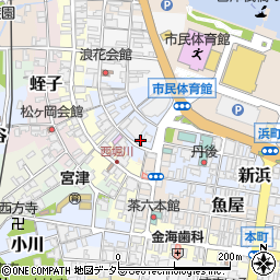 京都府宮津市河原1861周辺の地図