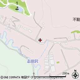 志田配水場周辺の地図