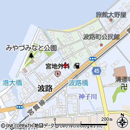 京都府宮津市波路2352周辺の地図