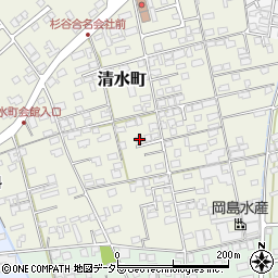 鳥取県境港市清水町648周辺の地図