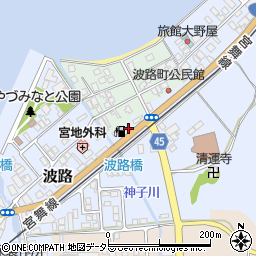 京都府宮津市波路66周辺の地図