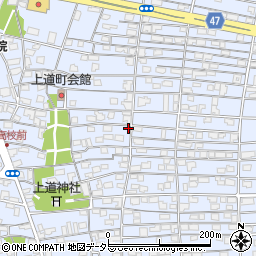 鳥取県境港市上道町589周辺の地図