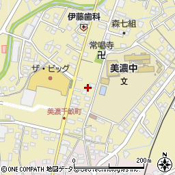 岐阜県美濃市2779周辺の地図