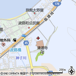 京都府宮津市波路2441周辺の地図