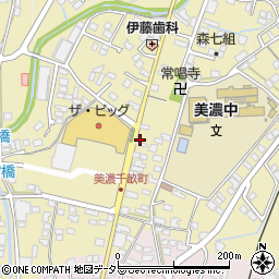 岐阜県美濃市2780周辺の地図