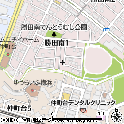 神奈川県横浜市都筑区勝田南1丁目16-11周辺の地図