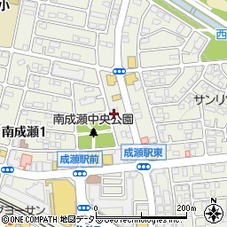 ａｕショップ成瀬店周辺の地図