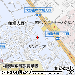 トレアーラ周辺の地図