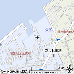 鳥取県境港市外江町1648-38周辺の地図