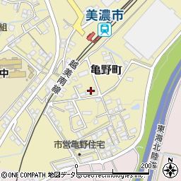岐阜県美濃市3987-9周辺の地図