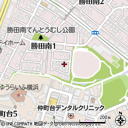 神奈川県横浜市都筑区勝田南1丁目16-29周辺の地図