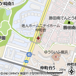 ニチイホーム仲町台2番館周辺の地図