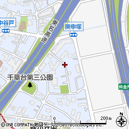 神奈川県横浜市青葉区千草台47周辺の地図