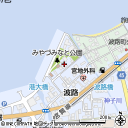 京都府宮津市波路2189-1周辺の地図