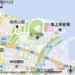 茶六別館周辺の地図