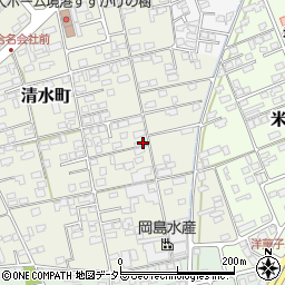 鳥取県境港市清水町633周辺の地図