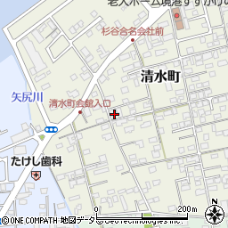 鳥取県境港市清水町703周辺の地図