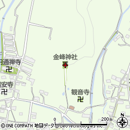 金峰神社周辺の地図