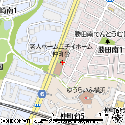 ポニークリーニング勝田南店周辺の地図