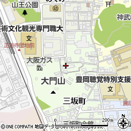 兵庫県豊岡市三坂町周辺の地図