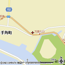 島根県松江市手角町10周辺の地図