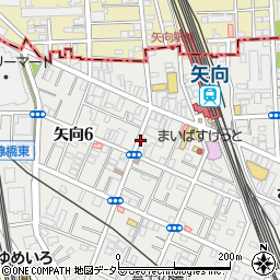 華景園 矢向店周辺の地図