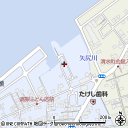 鳥取県境港市外江町1648-26周辺の地図