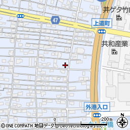 鳥取県境港市上道町2204-9周辺の地図