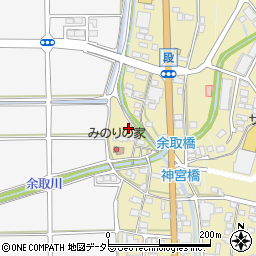 岐阜県美濃市段町134周辺の地図