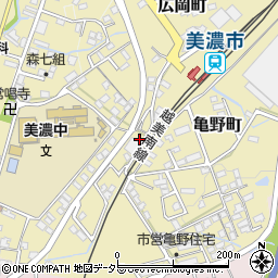 岐阜県美濃市3968-10周辺の地図