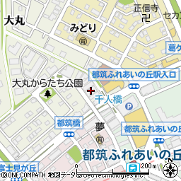 あさがお横浜都筑周辺の地図