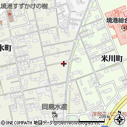 鳥取県境港市清水町635周辺の地図