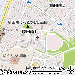 神奈川県横浜市都筑区勝田南1丁目16-24周辺の地図