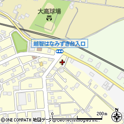 ファミリーマート千葉越智町店周辺の地図