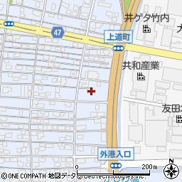 鳥取県境港市上道町2204-5周辺の地図