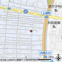 鳥取県境港市上道町2204周辺の地図